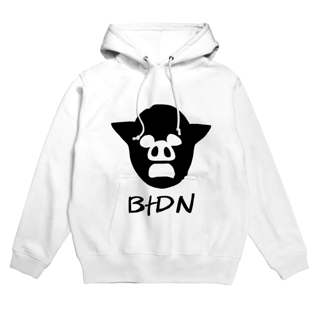 ぶた丼2017のBtDN白背景ver Hoodie