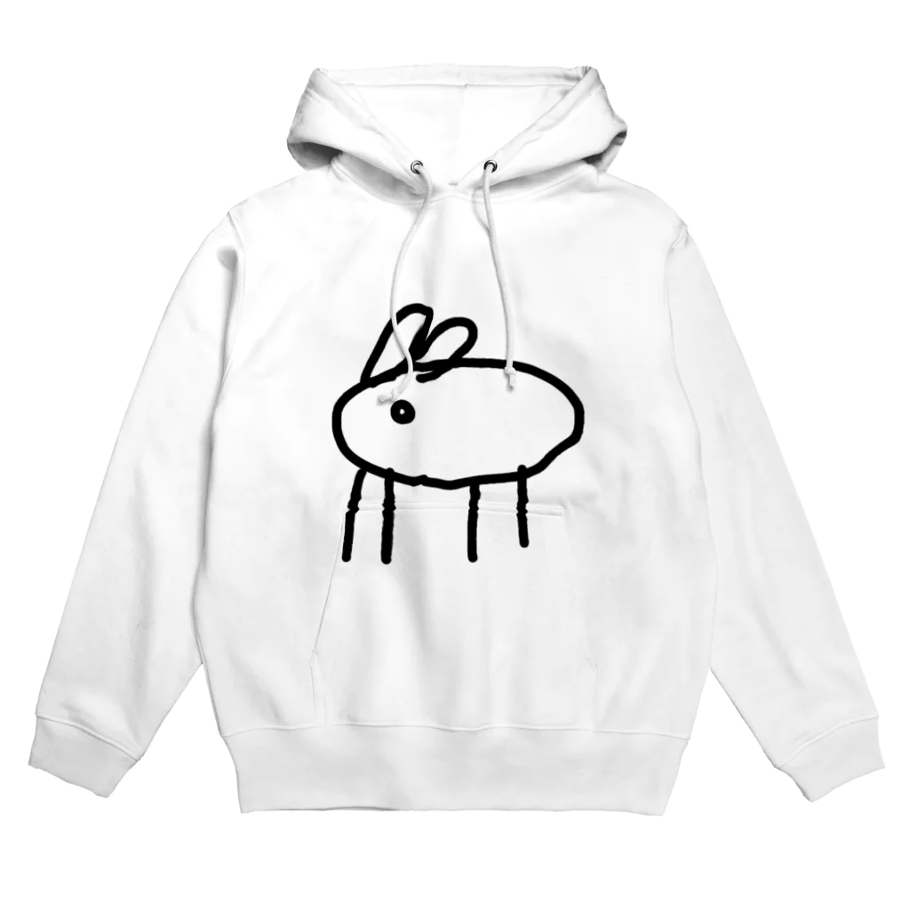 ナイトメアへこへこイクイクイクイクイクさんのホッキョクウサギくん Hoodie