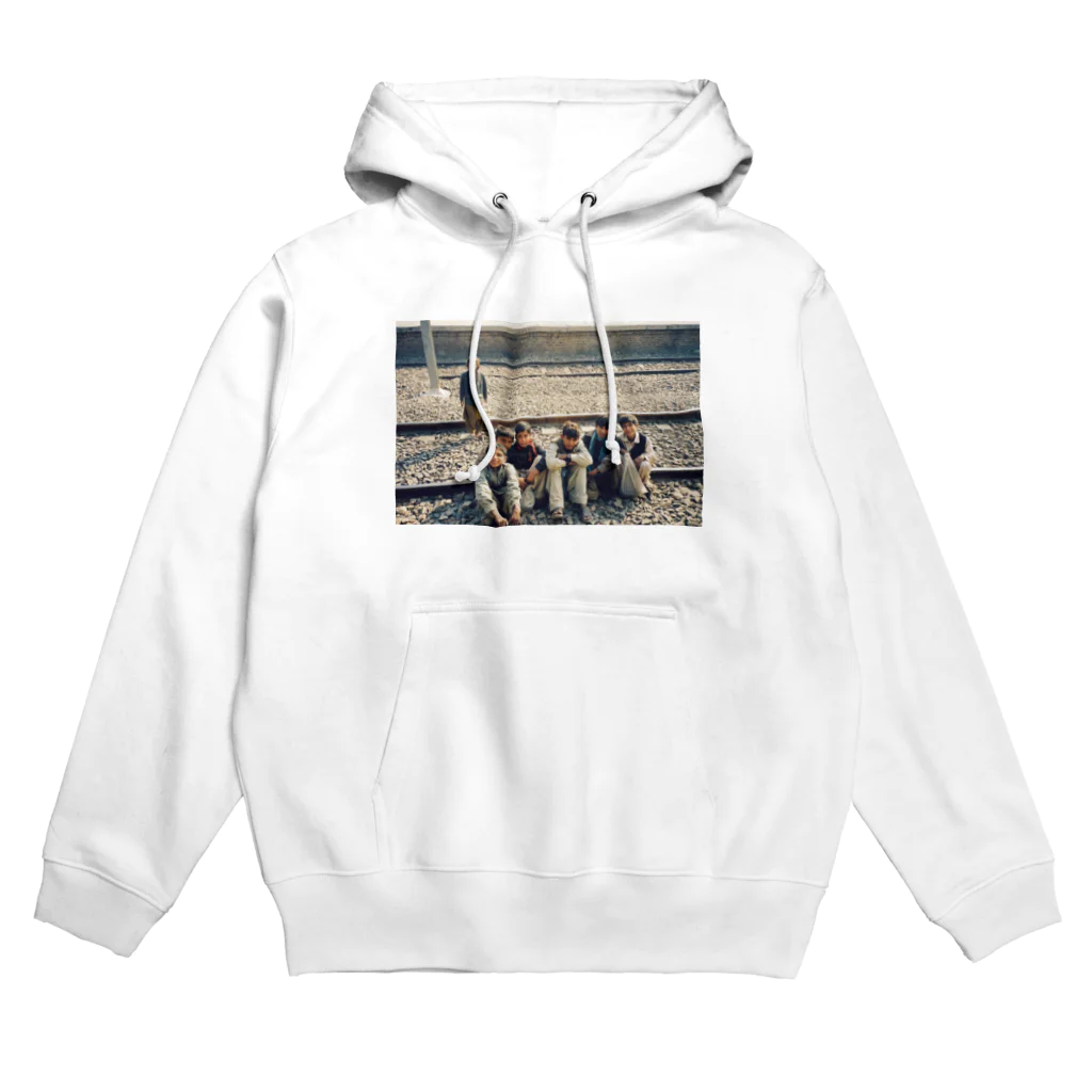 旅人マーシーのパキスタンの少年たち Hoodie