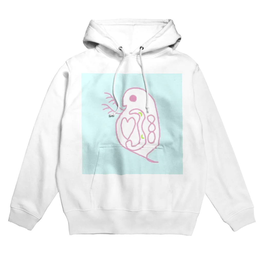 月河ナイのハートの心臓みじんこ Hoodie