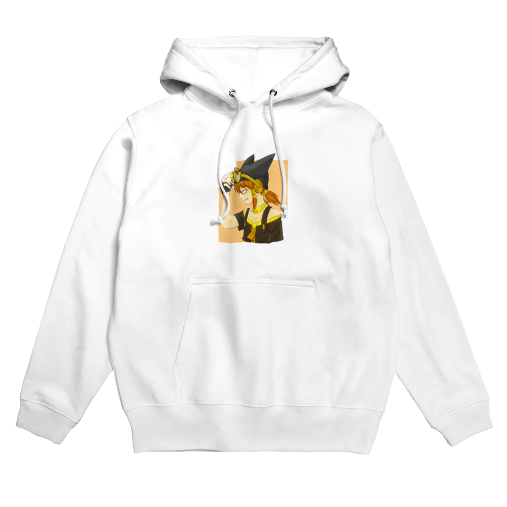 わさびもちの気まぐれ屋の気だるげな猫耳女子 Hoodie