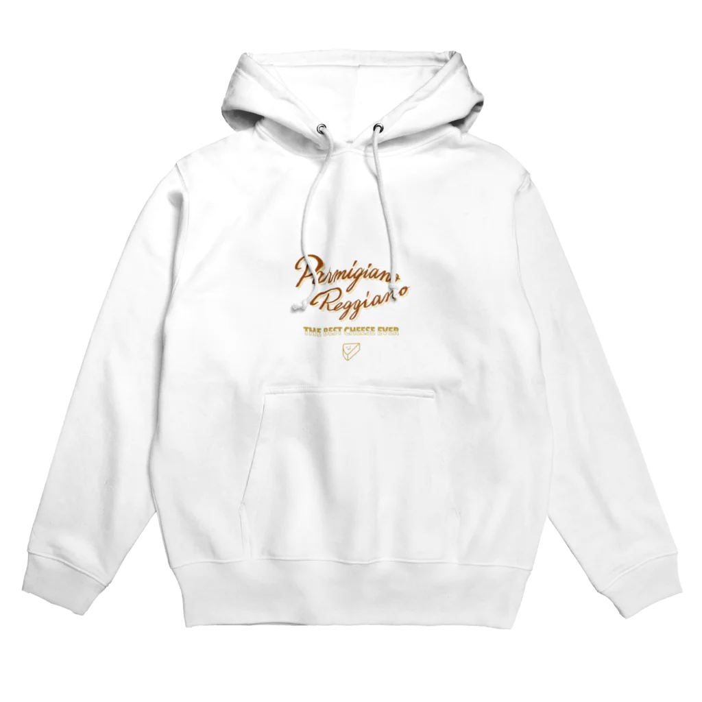 どぅるけのパルミジャーノ・レッジャーノ白地用 Hoodie