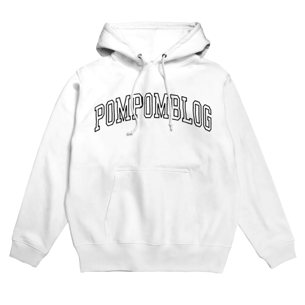 mf@PomPomBlogのPomPomBlog College Hoodie