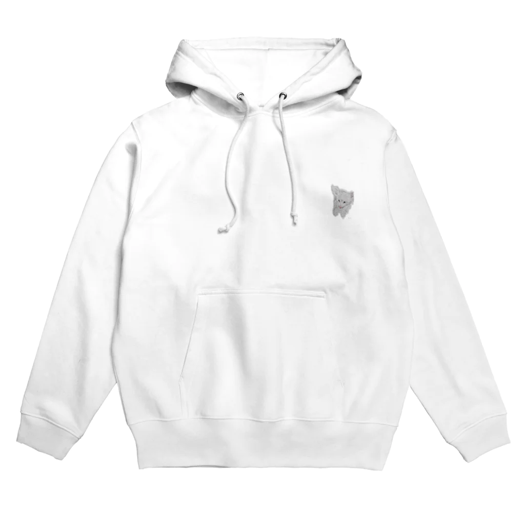 ワングッズのホワイトくんグッズ Hoodie