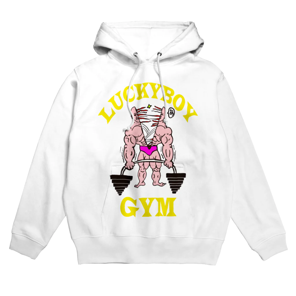 デスマウスジムのラッキーボーイGYM Hoodie