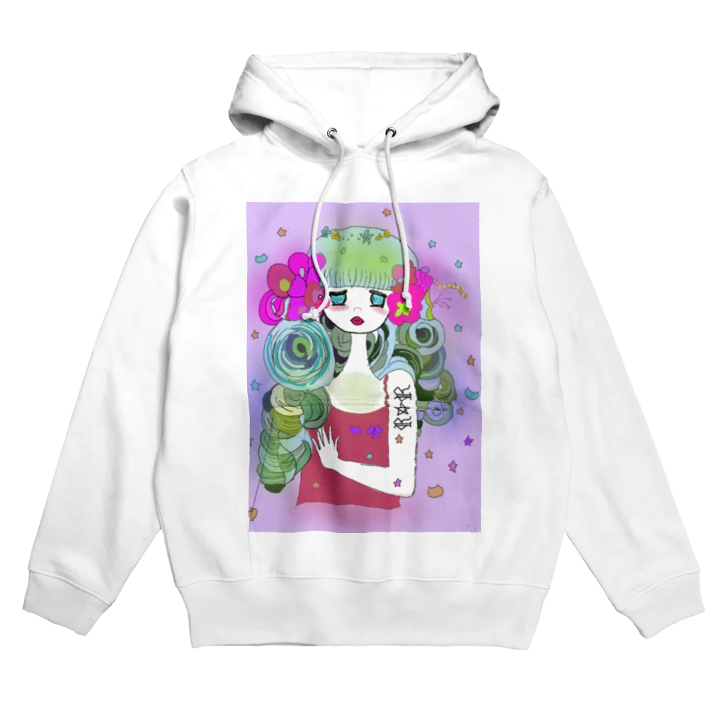 rinatkのhey girl Hoodie