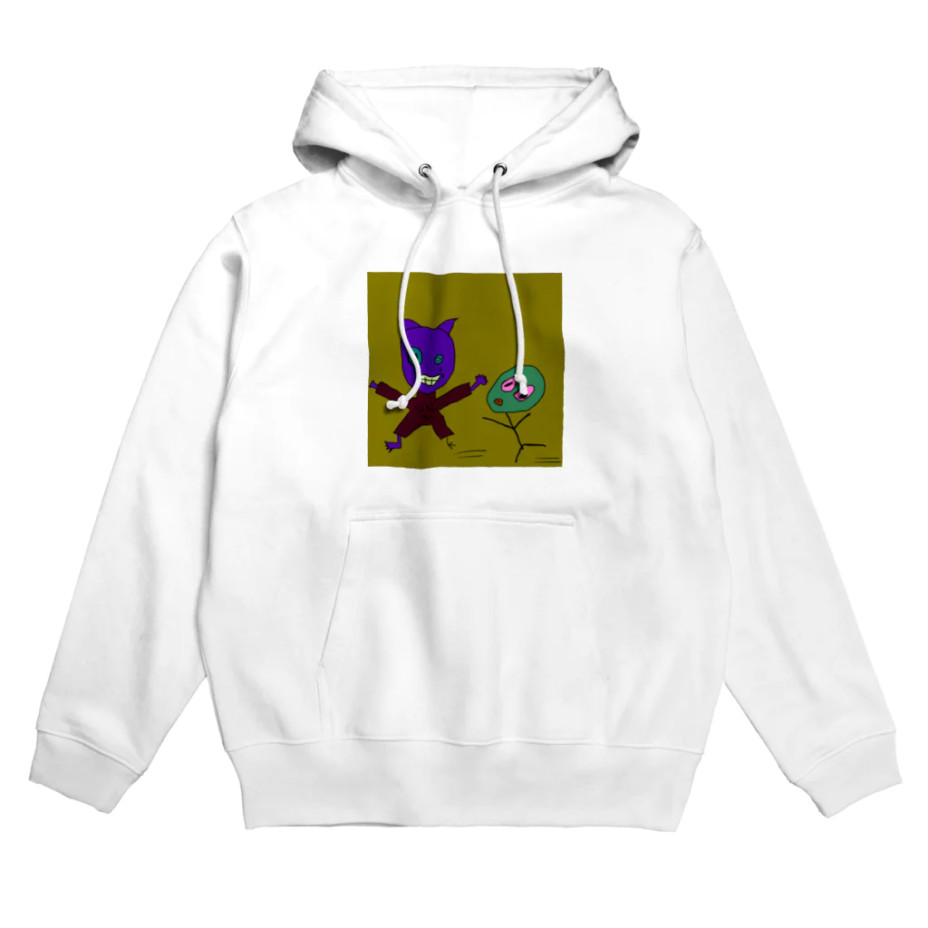 中毒者のニゲる…？ Hoodie