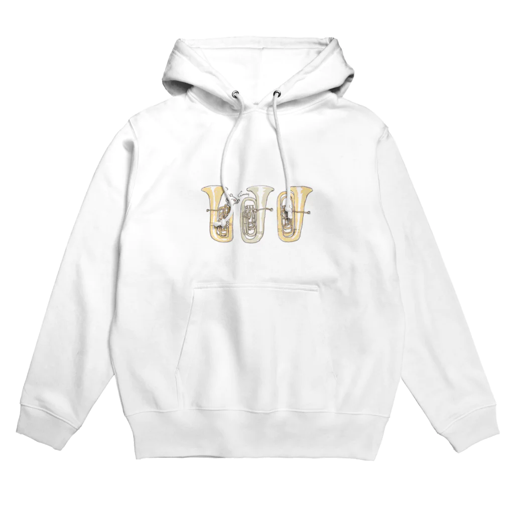 ＊momochy shop＊のチューバとうさぎ Hoodie