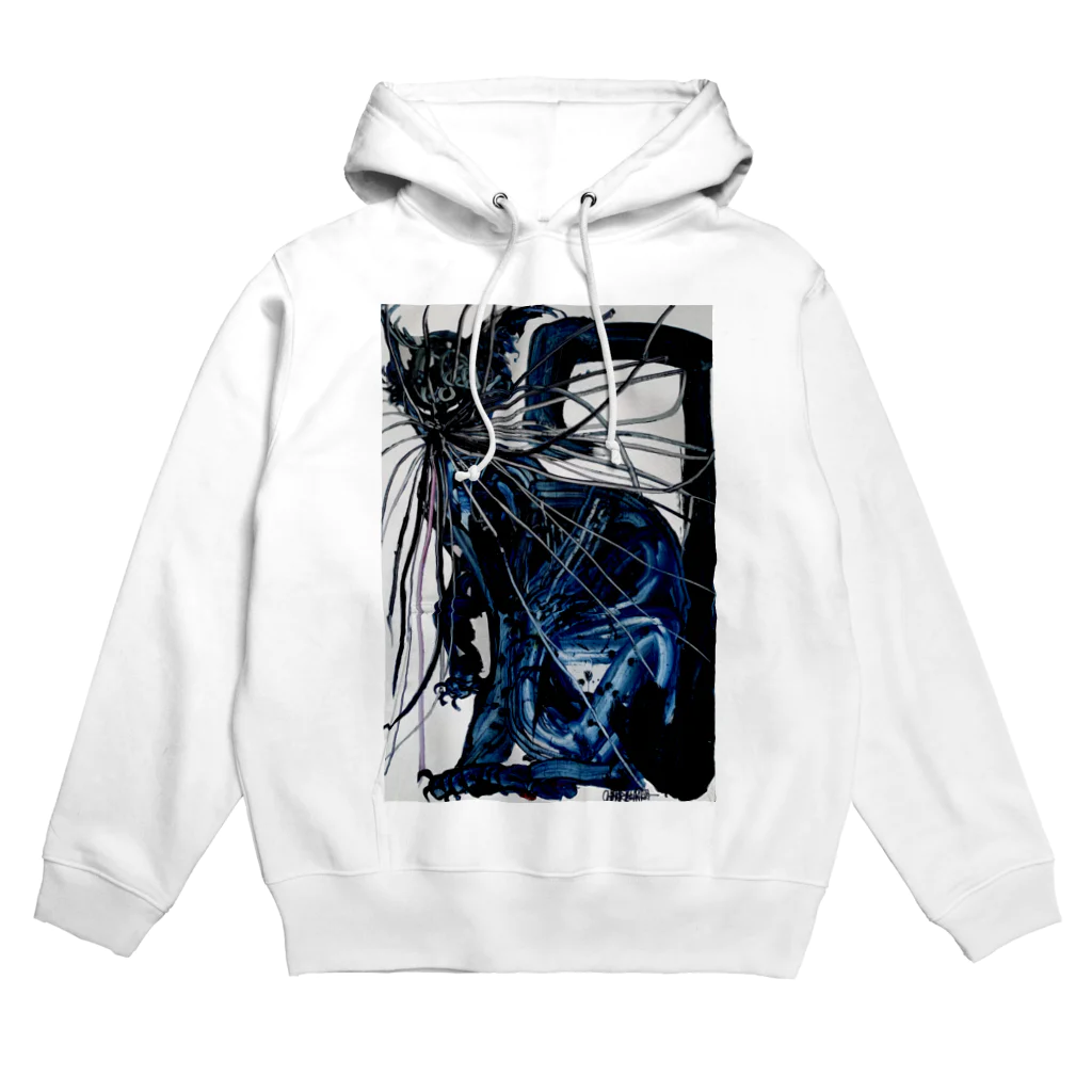 木原千春/KIHACHIHAのBLUE CAT Hoodie