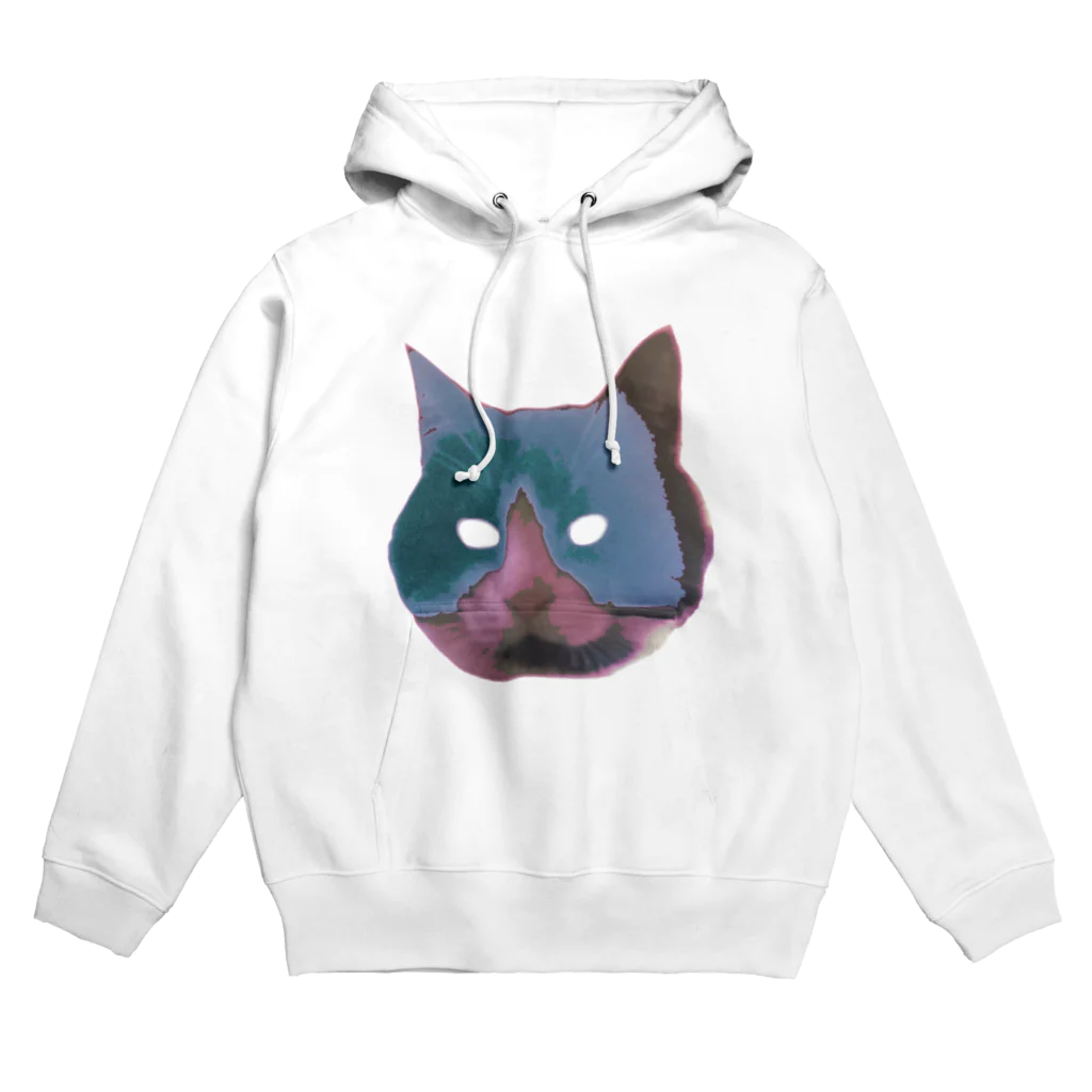 サーモンのネコにゃご Hoodie