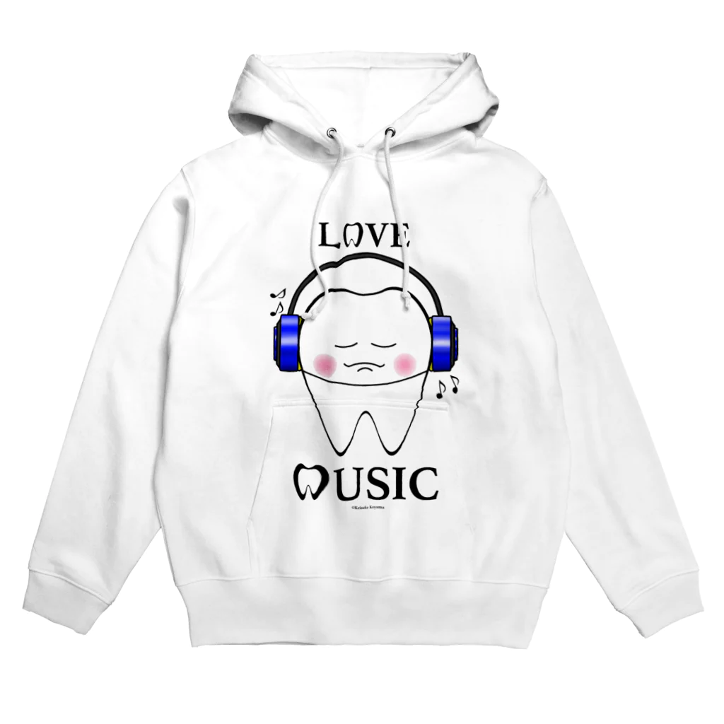 KAAK studioのTooth Music Blue Hoodie