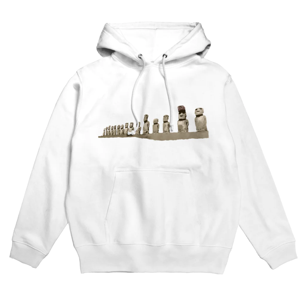 puikkoのモアイ像 Hoodie