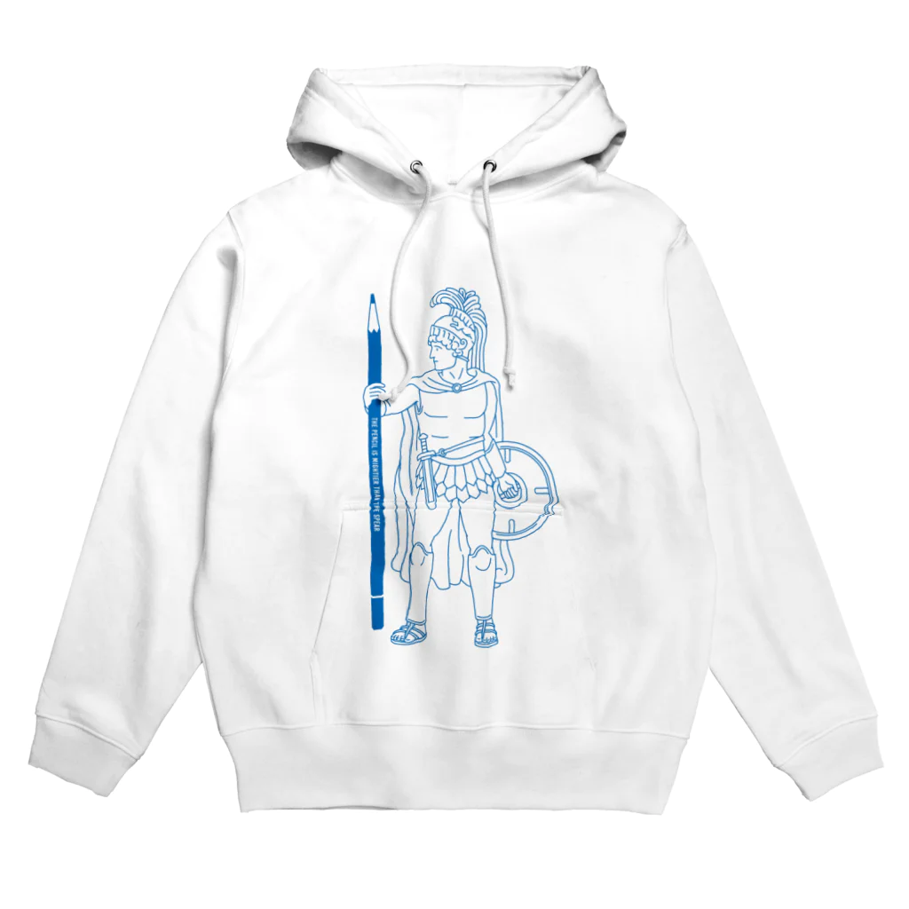 ツクリテの鉛筆は槍よりも強し Hoodie