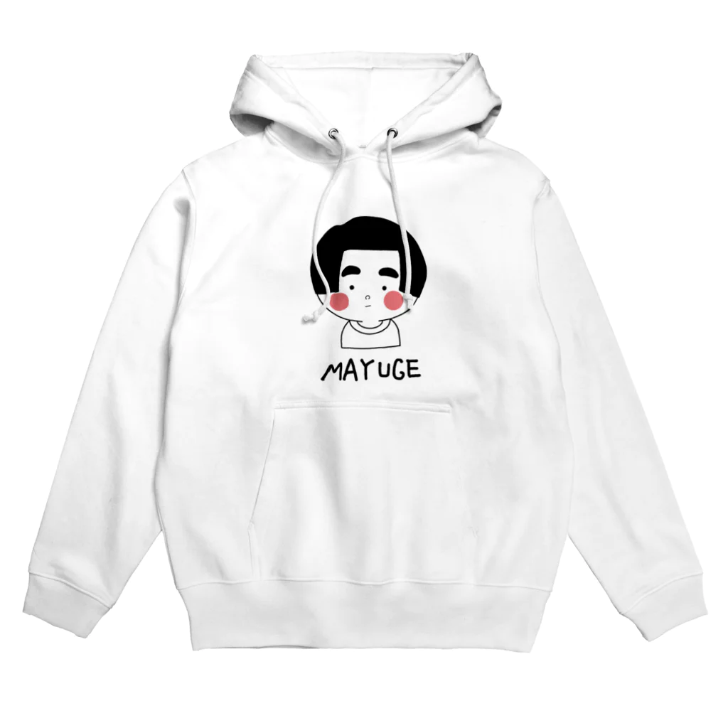 potetoaiのまゆげちゃん Hoodie