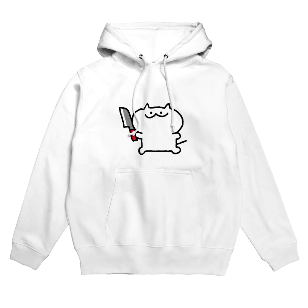 ネコの切り売りの殺意の高いネコ Hoodie