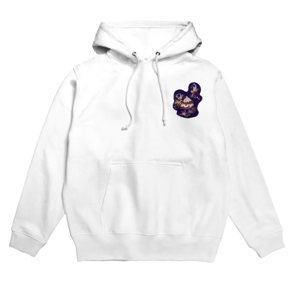 月のティラミスのブルーベリーフェアリー Hoodie