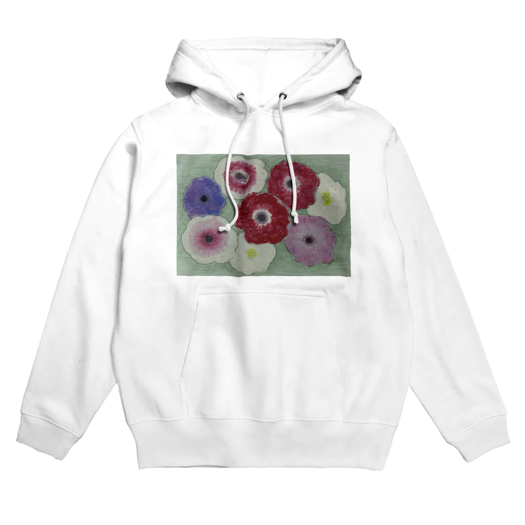 nattoooのアネモネ2 Hoodie