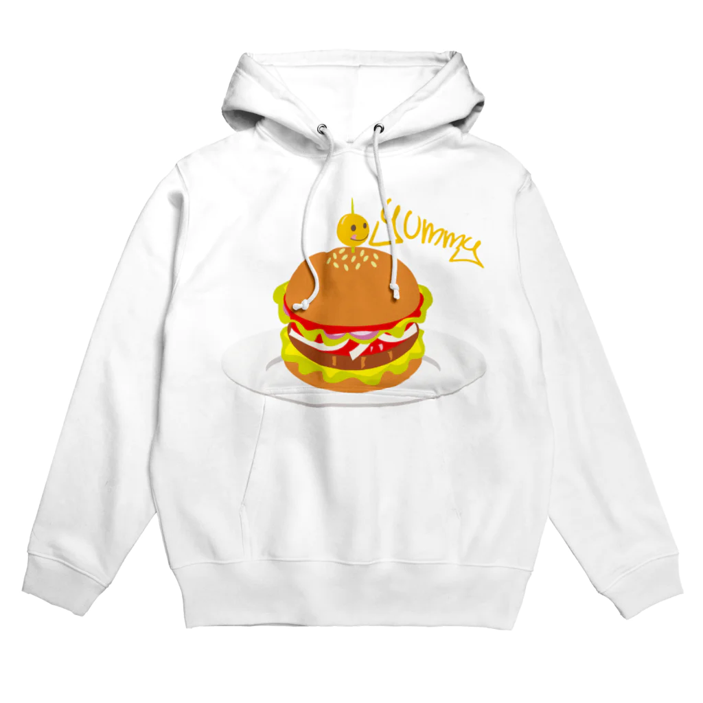 AURA_HYSTERICAのHamburger Hoodie