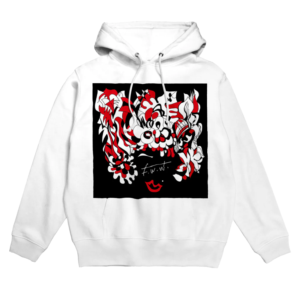 F.W.W.の"Marble chocolate strawberry” by F.W.W. Hoodie