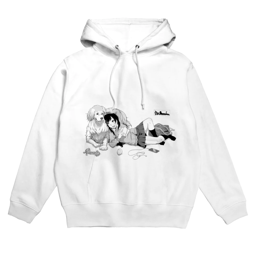 AkiAkaneの寝っころGIRL vol.5『谷宮いづ美』＆愛犬『ダイス』 Hoodie