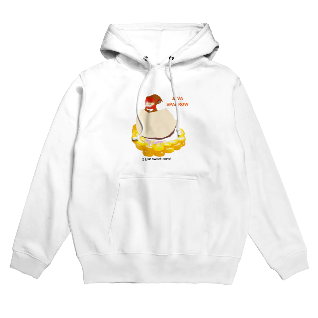 KINAKOLab@SUZURIのトウモロコシ大好き文鳥 Hoodie