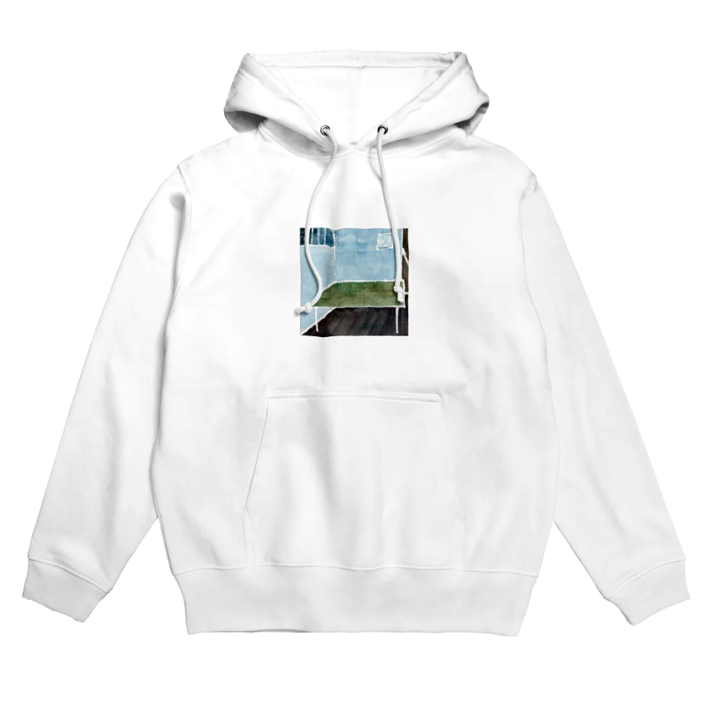 19mile_の青い部屋 Hoodie