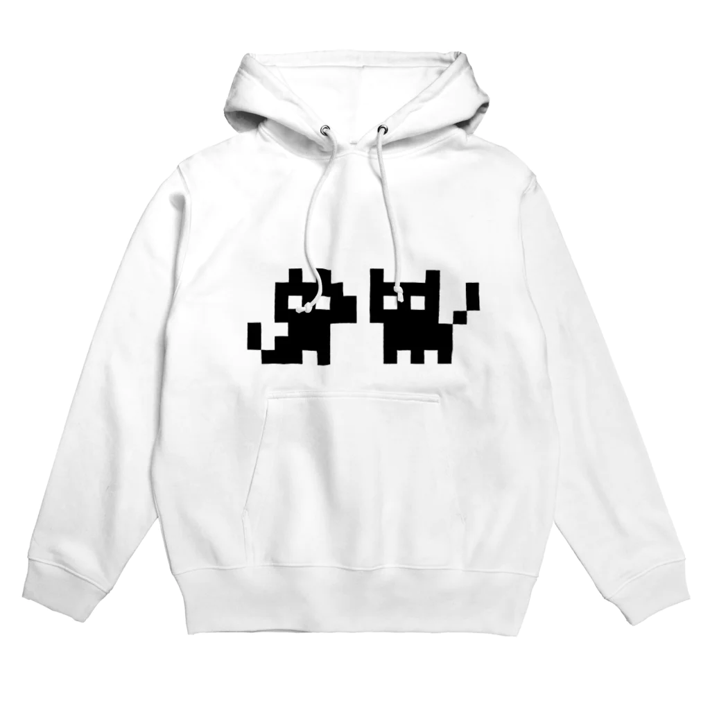 智叉猫のINUNEKOしろいろ Hoodie