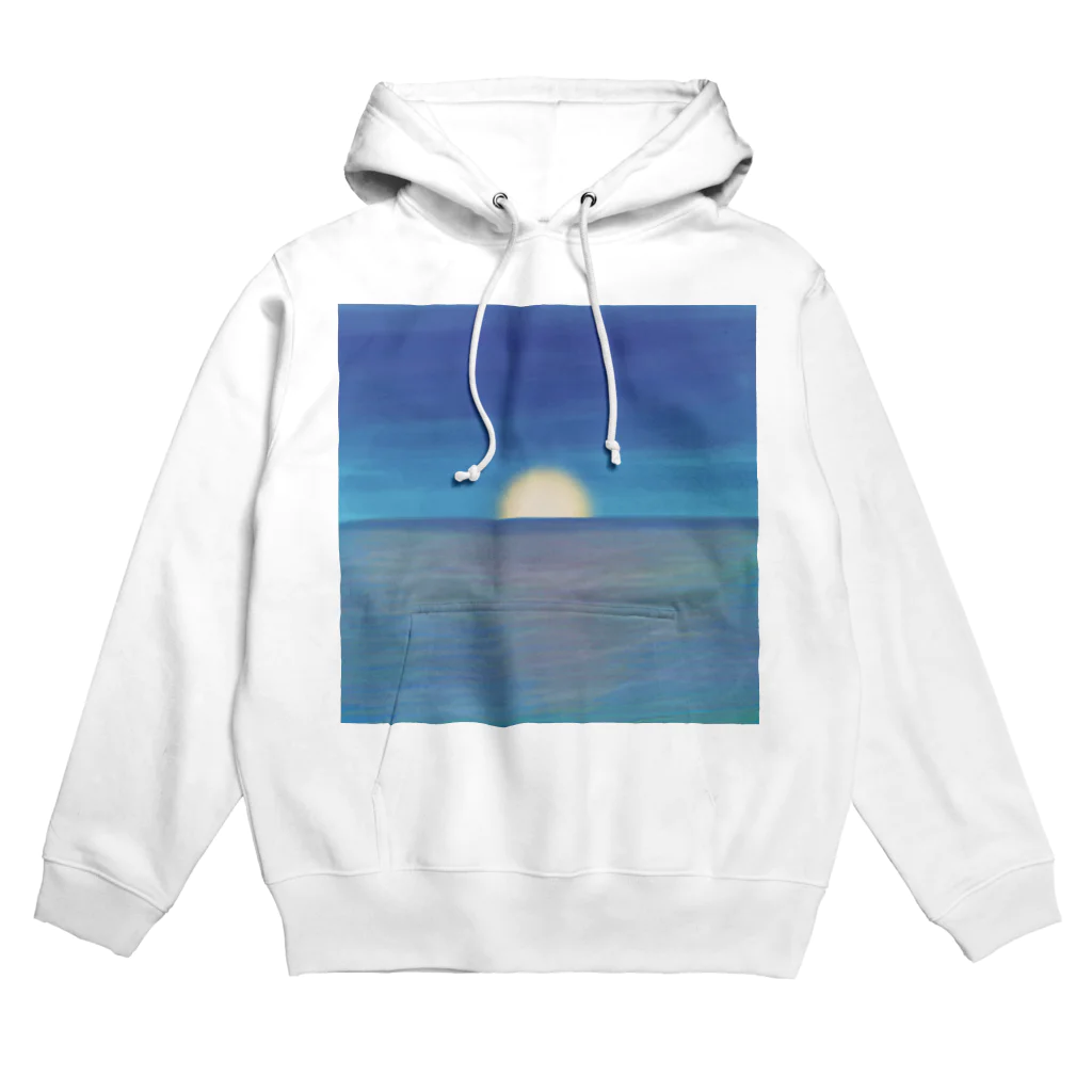 msw's shopの夜明けの海 Hoodie