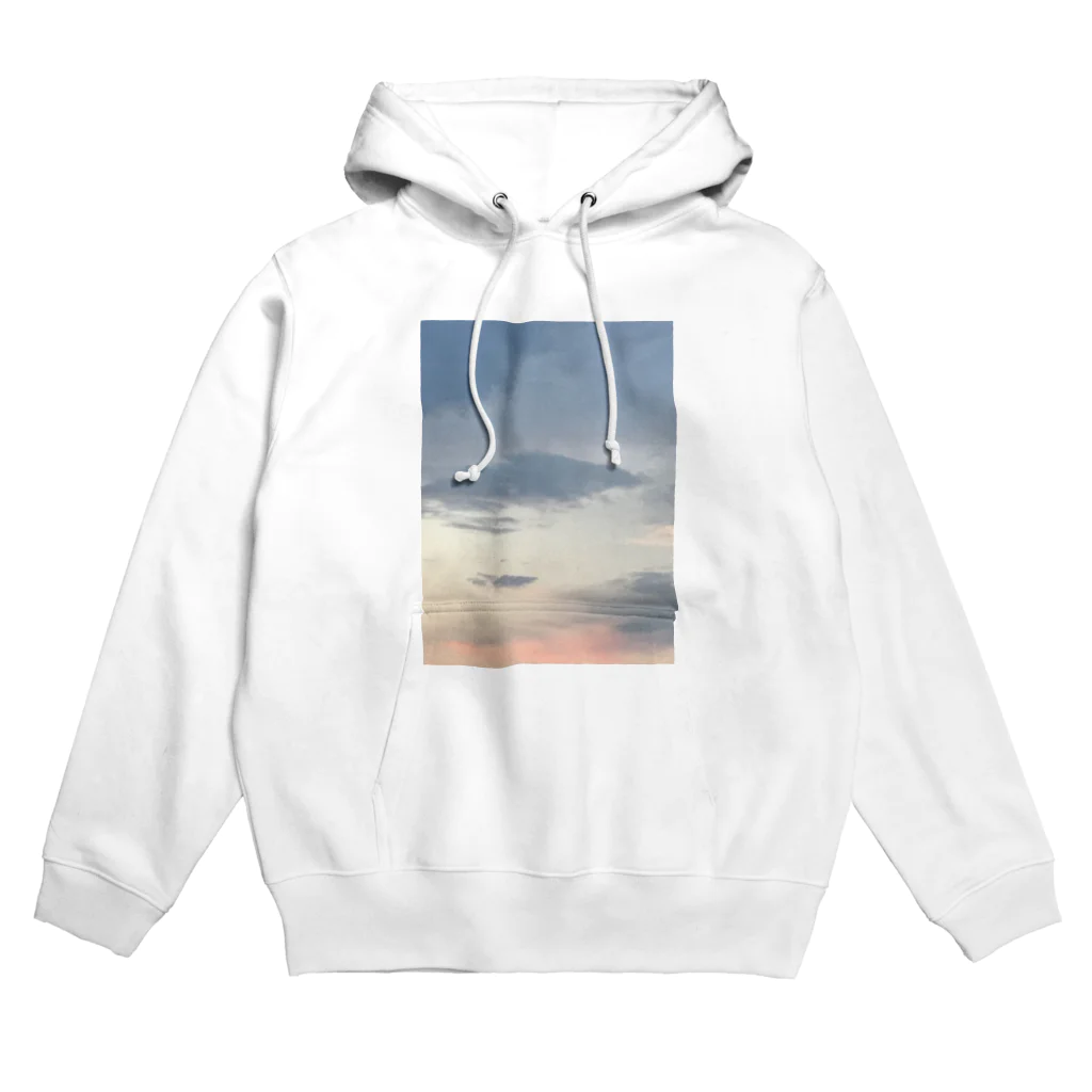 私の家から見える空の空の彩り Hoodie