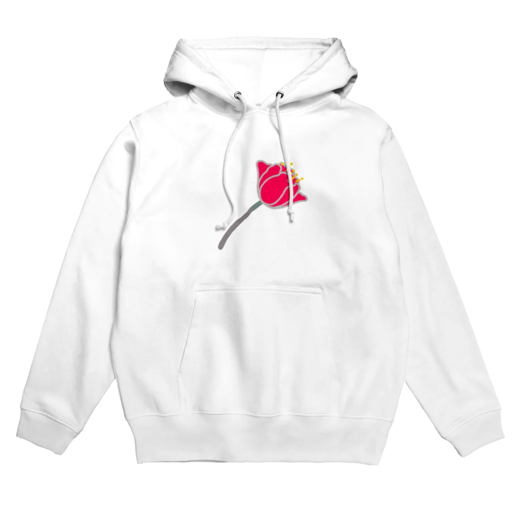 23番のなんかの花 Hoodie