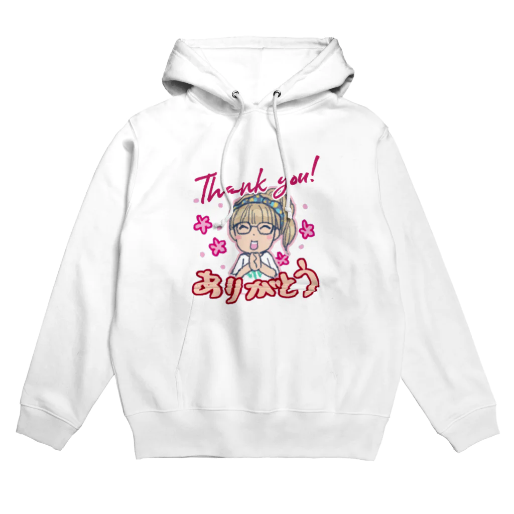 HAPPY storeのThank you Hoodie