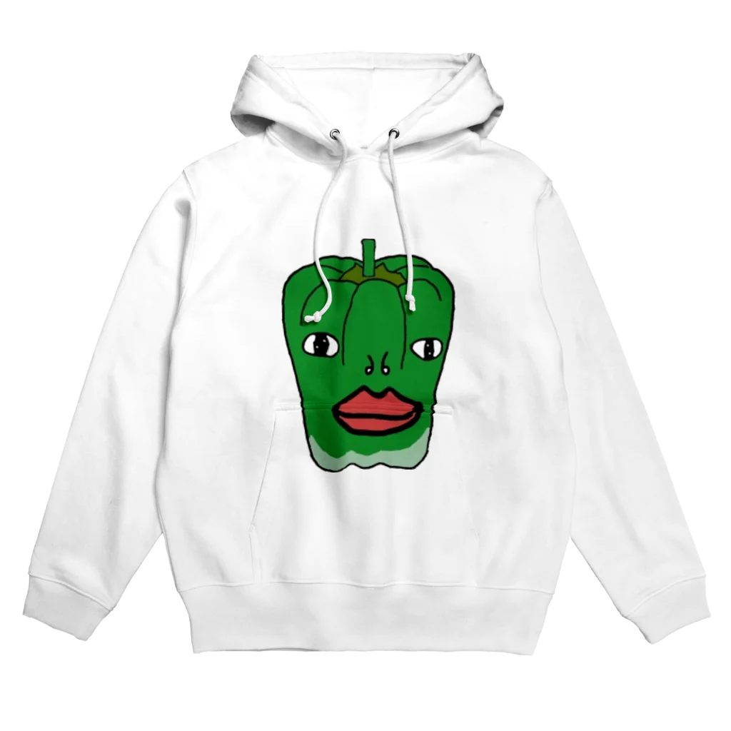 cleaningのピーマン君 Hoodie