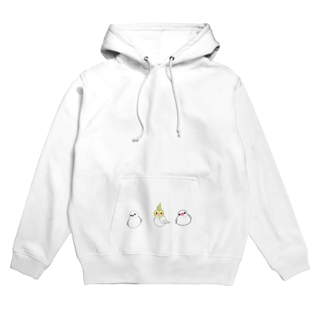 みつまめこshopの小鳥 Hoodie