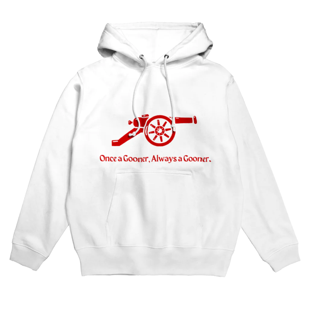 Design UKのOnce a gooner, always a gooner. パーカー