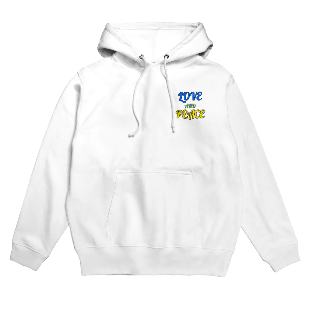 ニートこれから頑張ります店　ウクライナ支援の平和と愛をみんなに Hoodie