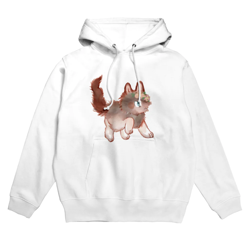 ノアオオカミのオオカミのウルフル Hoodie