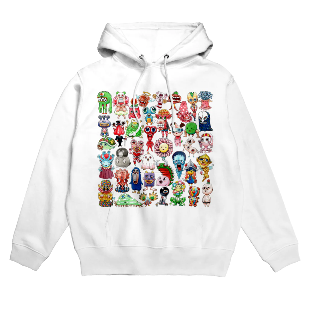 ハートフルやまだのキモかわモンスターズ第1世代 Hoodie