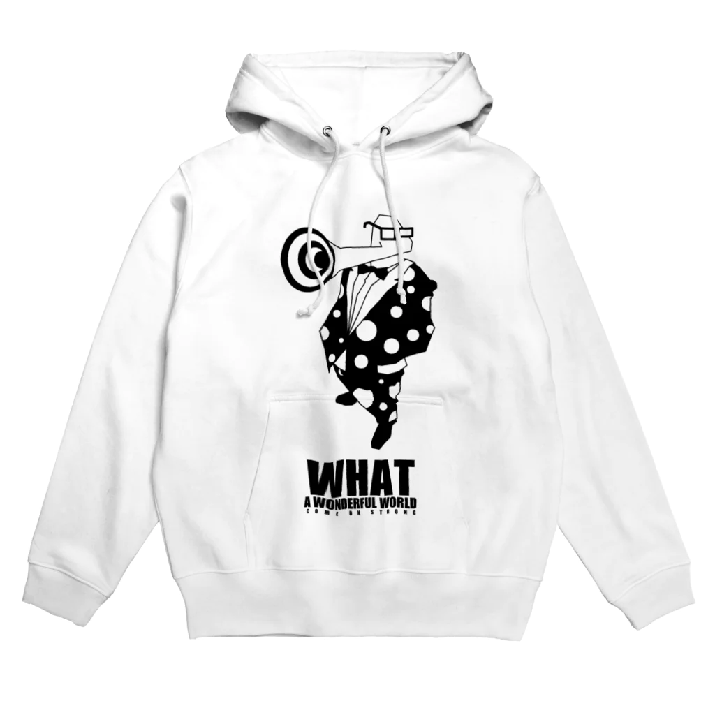 mosmos storeのWHAT A WONDERFUL WORLD Hoodie