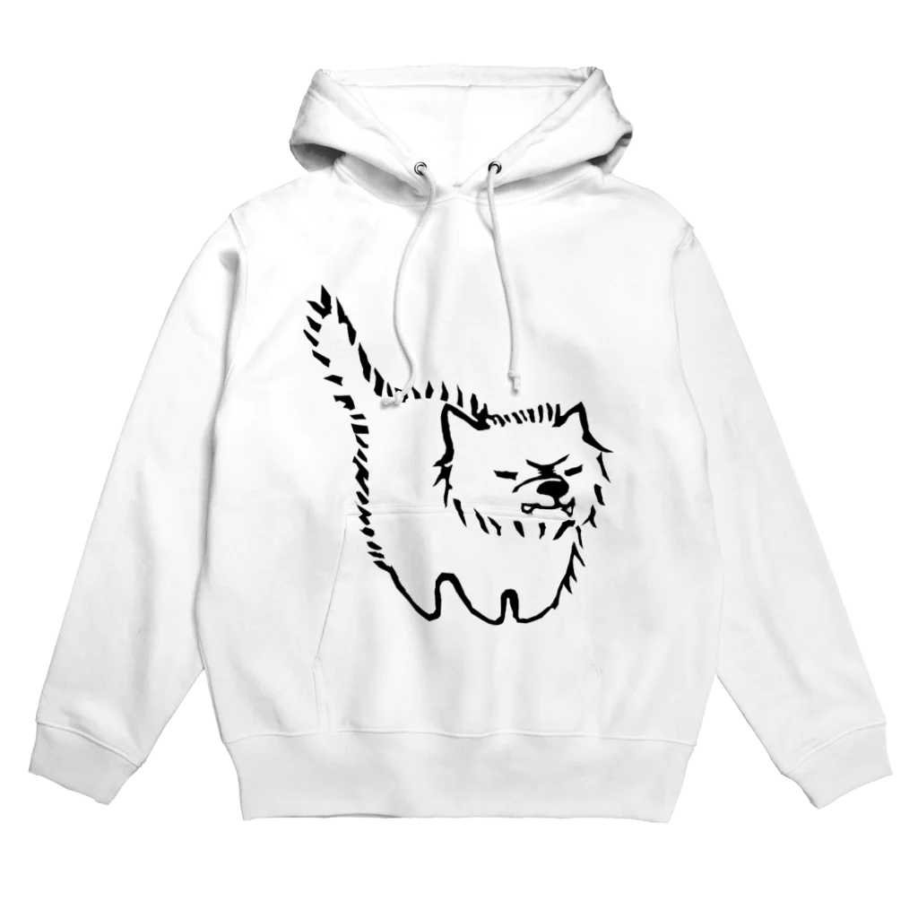 鼠の王国製作所の敵意むきだしわんこ Hoodie