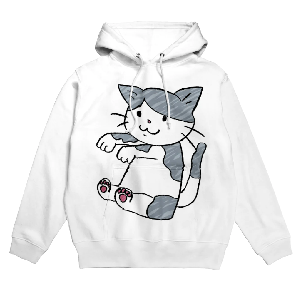 ノアチャンのおみせ（仮）のぬいぐるみに擬態する猫 Hoodie