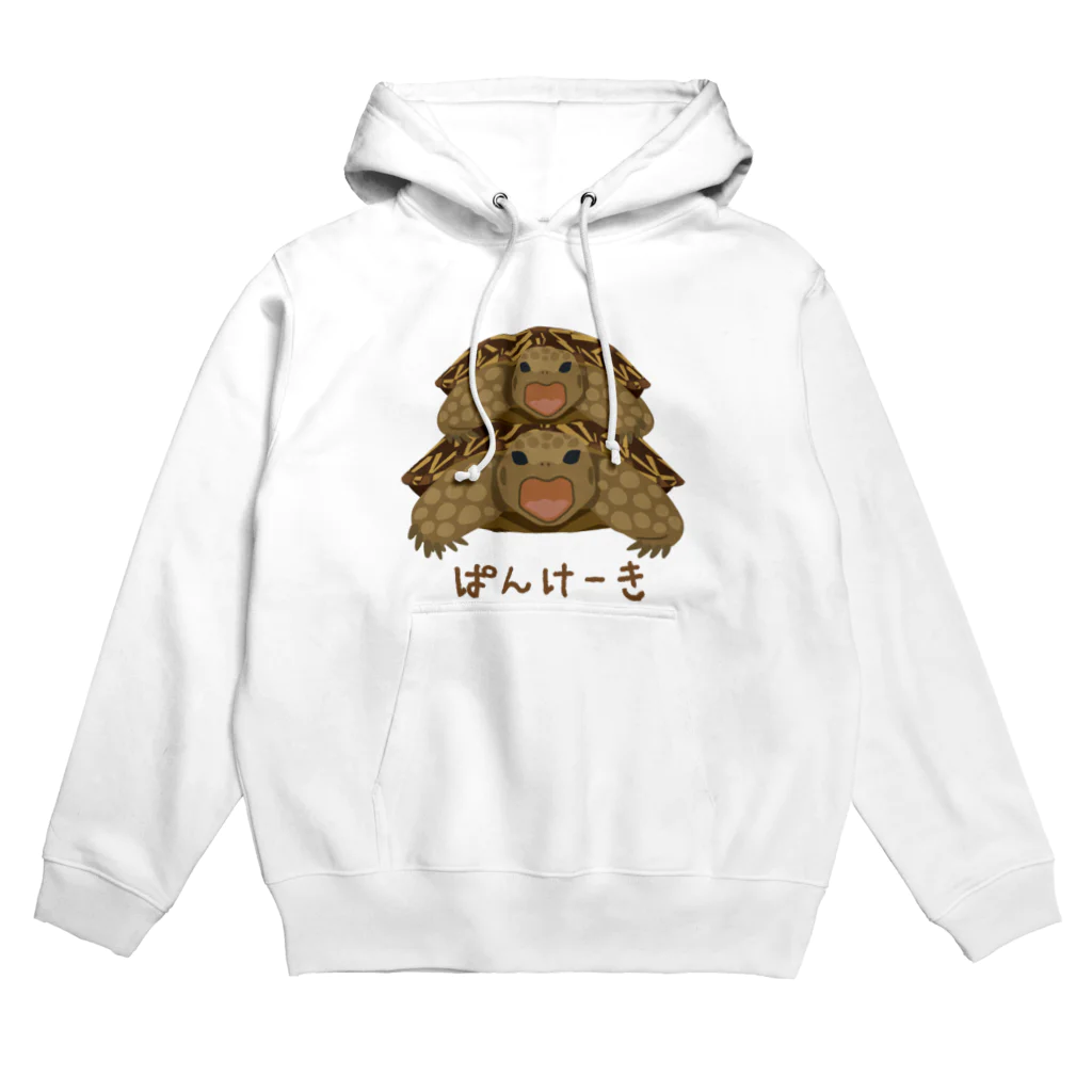 はやしりえの重なってあくびしているパンケさん Hoodie