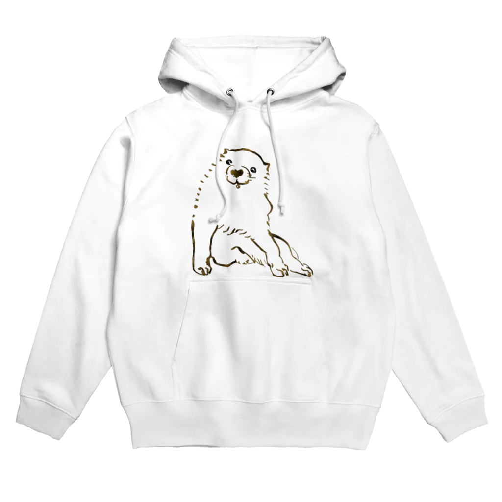 INIの浮世絵　おとぼけイッヌ Hoodie