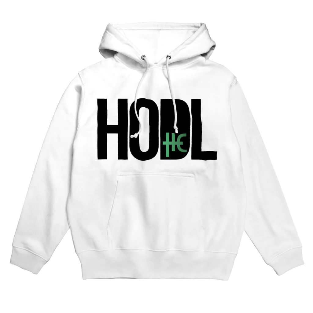 TROPiCALViBESのHODL THC blackfont Hoodie