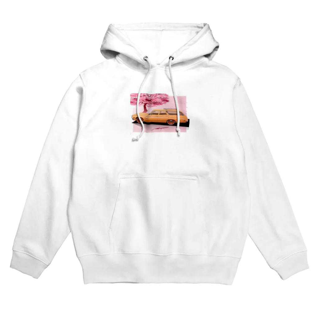 Marty's shop のMOBB classics  chevy Hoodie