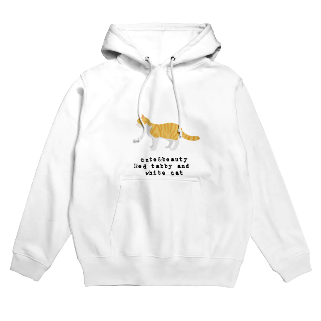 orange_honeyの猫1-8 茶白猫 Hoodie