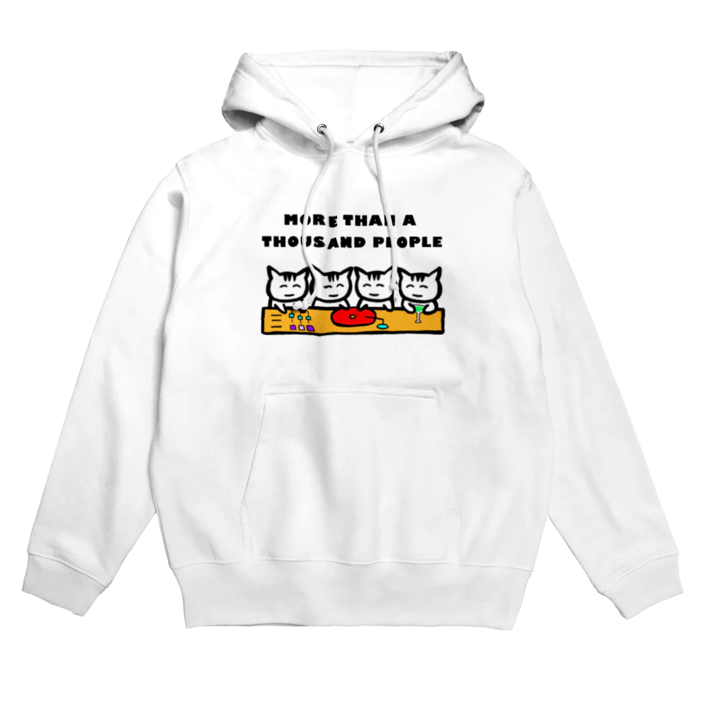 DJ コル の店のMORE THAN A THOUSAND PEOPLE Hoodie