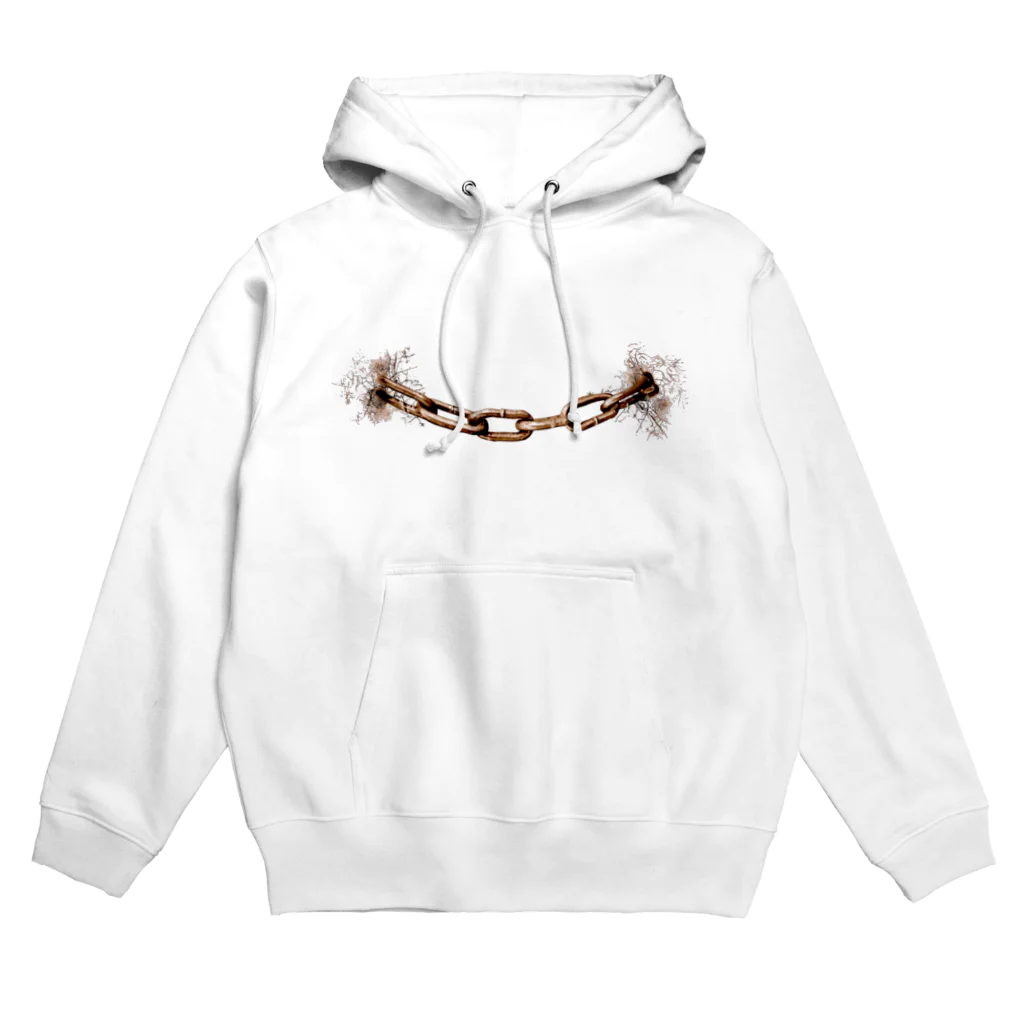 デザイン堂しまえながの鎖 Hoodie