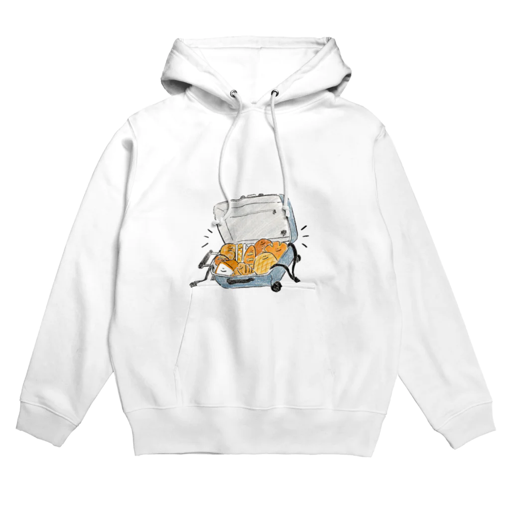 おかかのはるばるやってきたパン達 Hoodie