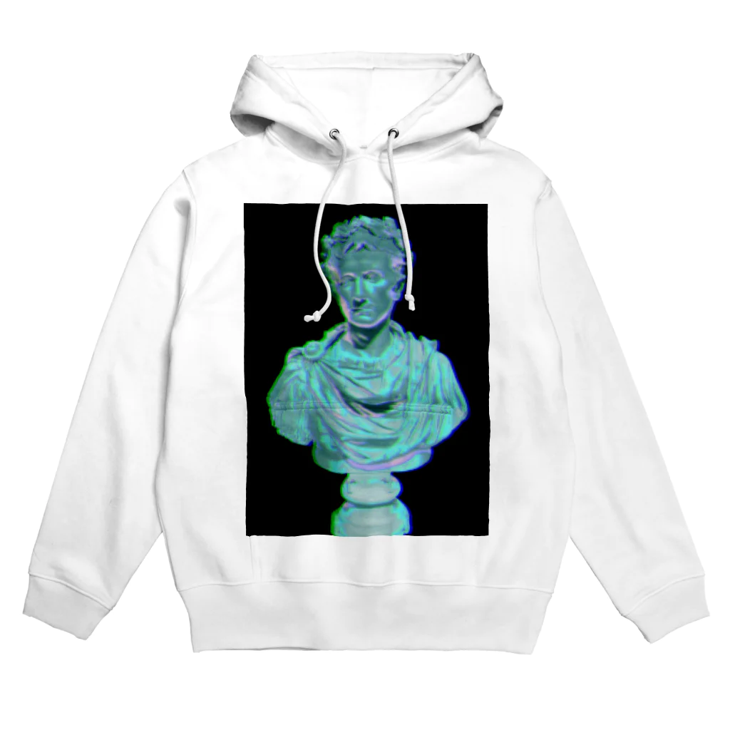 HUKUのトルソ　ホログラフィックカラー Hoodie