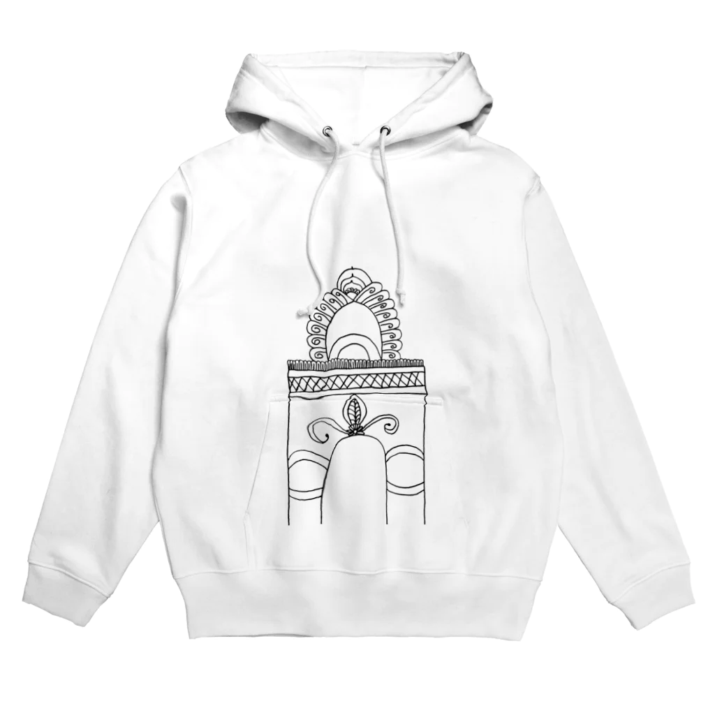 junsen　純仙　じゅんせんのJUNSEN（純仙）学び舎の門 Hoodie